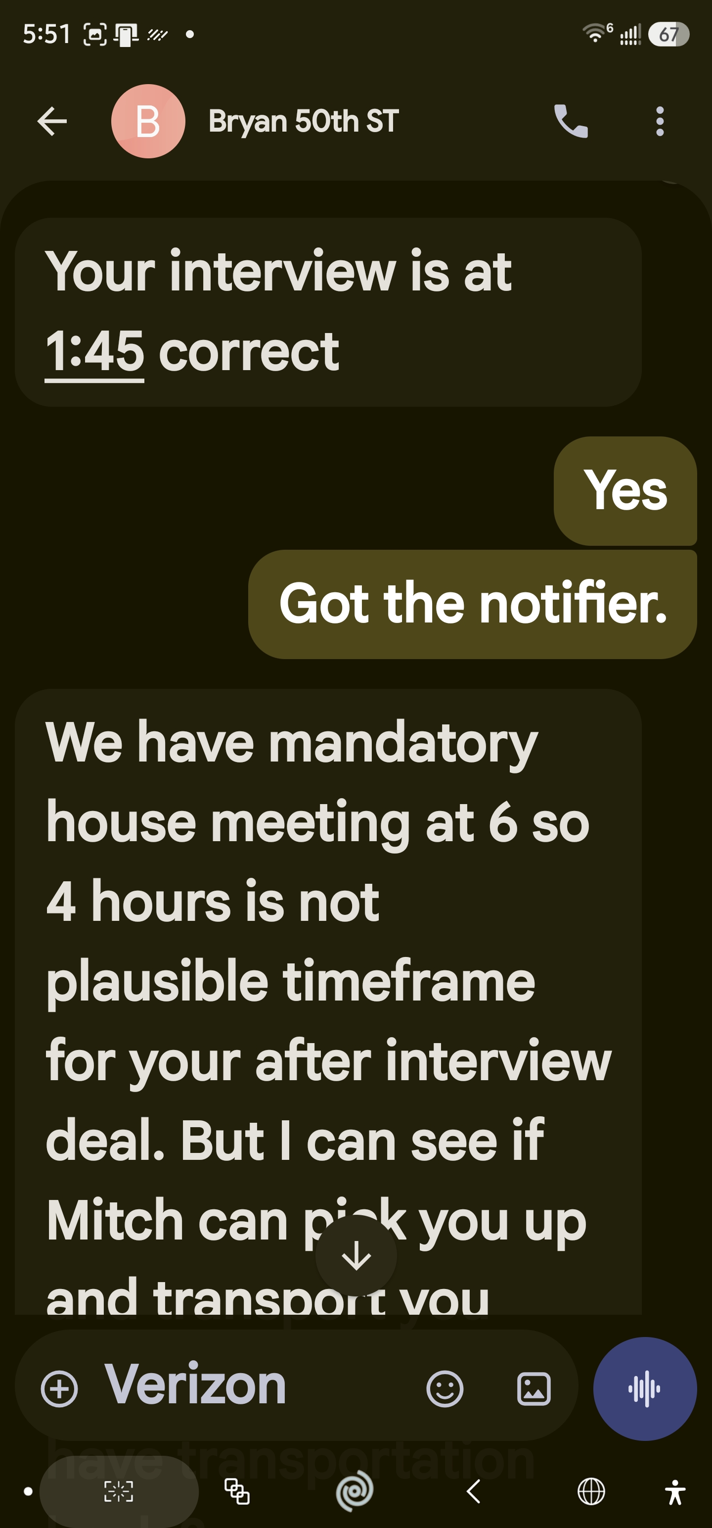 Bryan message screenshot 10 of 15