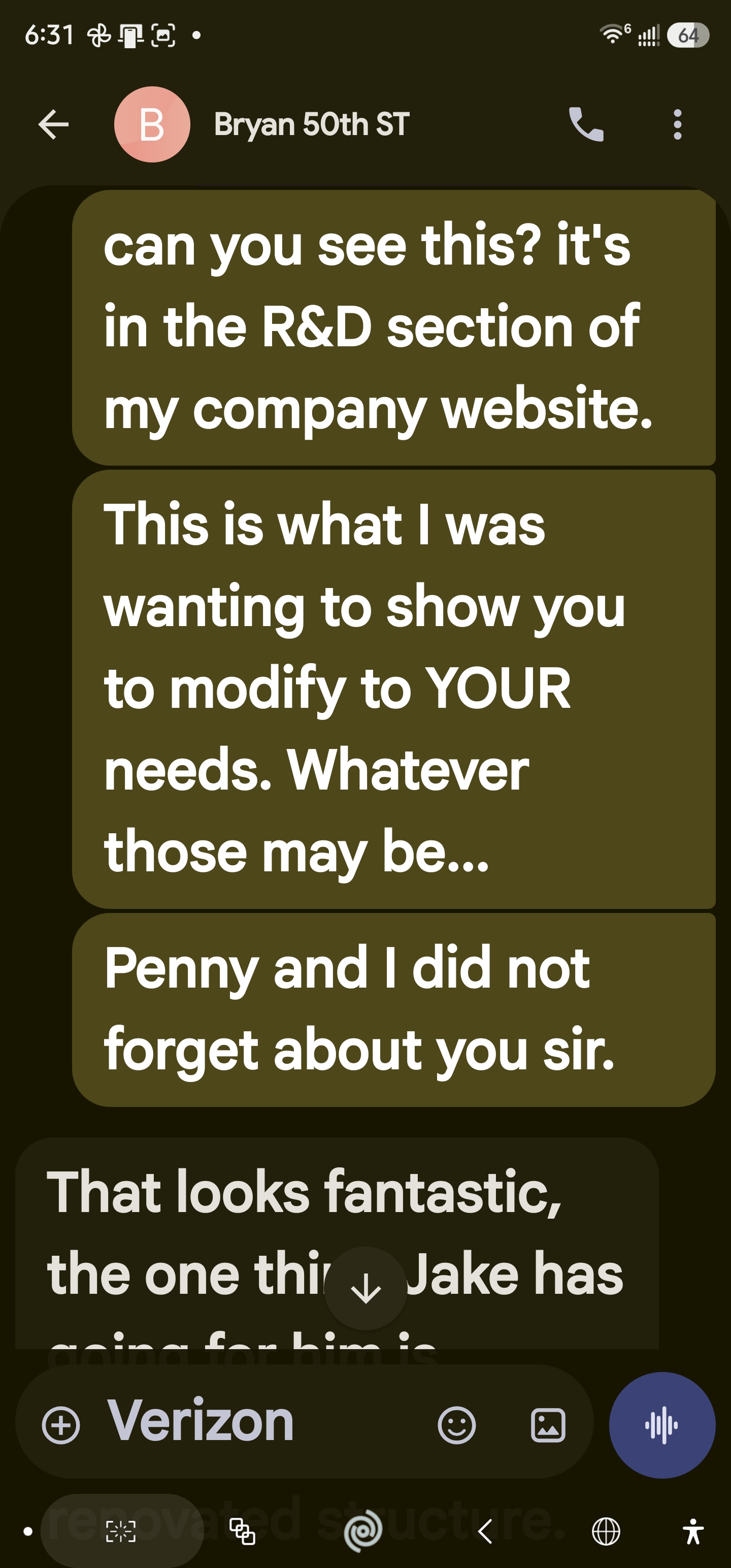 Bryan message screenshot 12 of 15