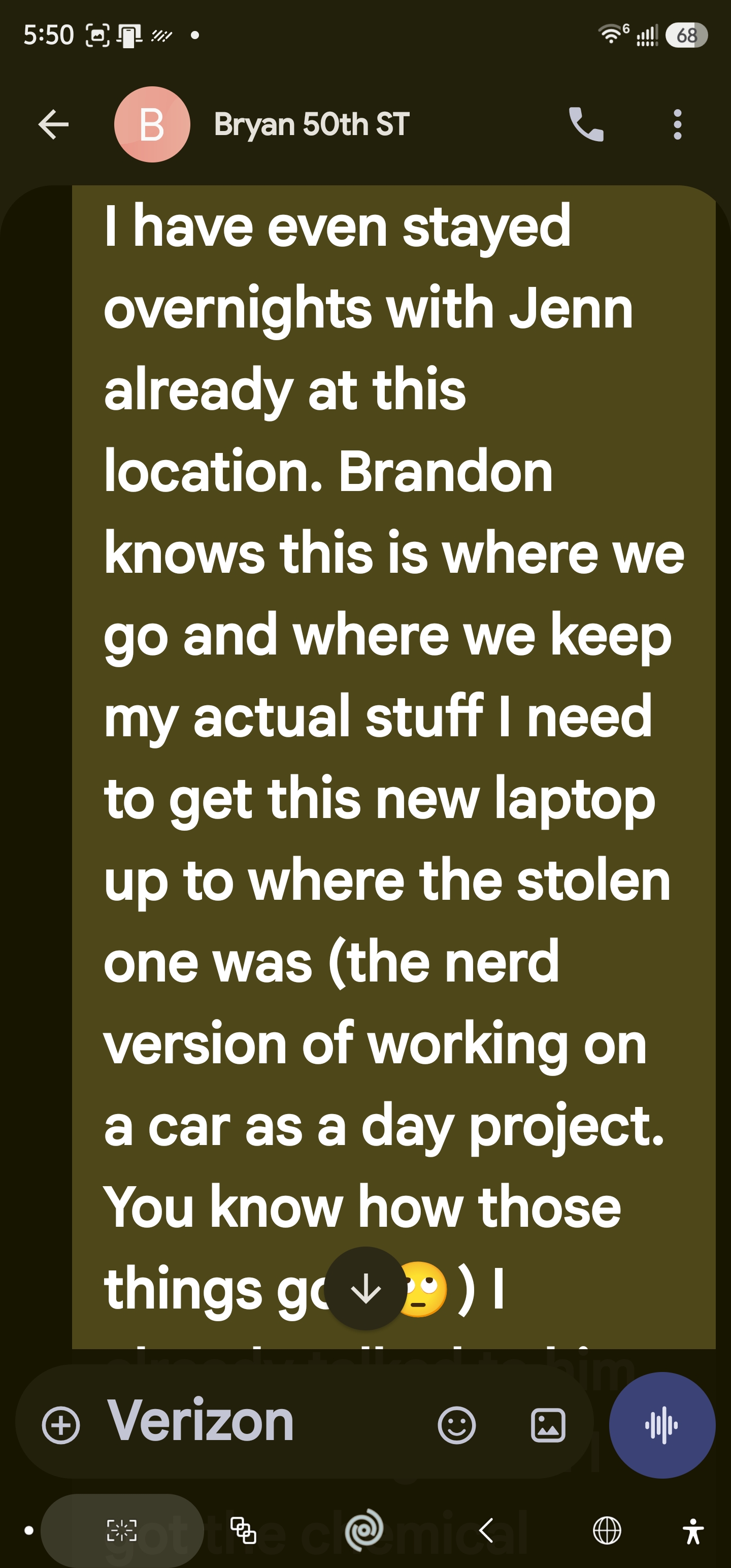 Bryan message screenshot 5 of 15