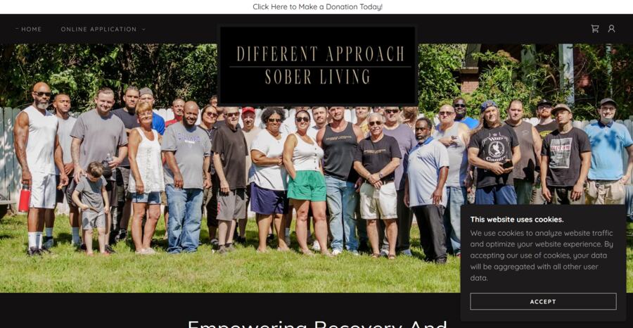 Different Approach website
